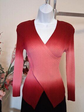 2 for $45 High Quality Knit Cardigan V Neck Sweater - Soft Knitwear - Pink 6